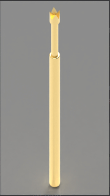 100 ml ανιχνευτής δοκιμής ελαστικών με κορυφή στέμματος και βαμβάκι BeCu για υψηλή ακρίβεια χτυπήματος