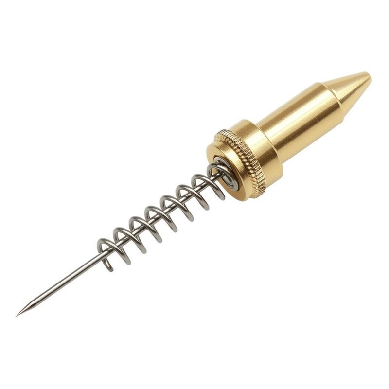 Πρωτογενής δοκιμαστικός ανιχνευτής P75-E2 με κωνική κεφαλή 1,3 mm και διάμετρο σωλήνα 1,02 mm για δοκιμές PCB 3A