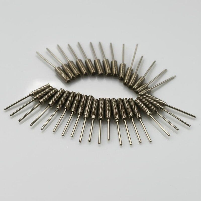 Gold Plated Ultra-Fine Precision Spring Test Probe with Customizable Tip Styles for BGA Testing and Semiconductor Applications