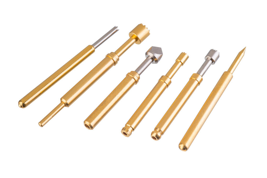 Κίνα Προμηθευτής Διπλό Τέρμα Pogo Πιν Άνοιξη φορτωμένο ανιχνευτή για δοκιμή PCB