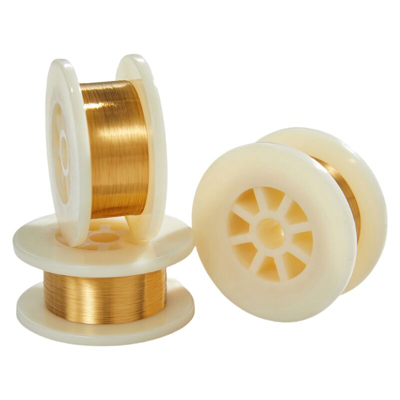 0.003mm Υψηλής ακρίβειας καλώδιο βολφραμίνης χρυσοκάλυψης για ιατρικά μικροηλεκτρόδια και ελάχιστα επεμβατικές συσκευές