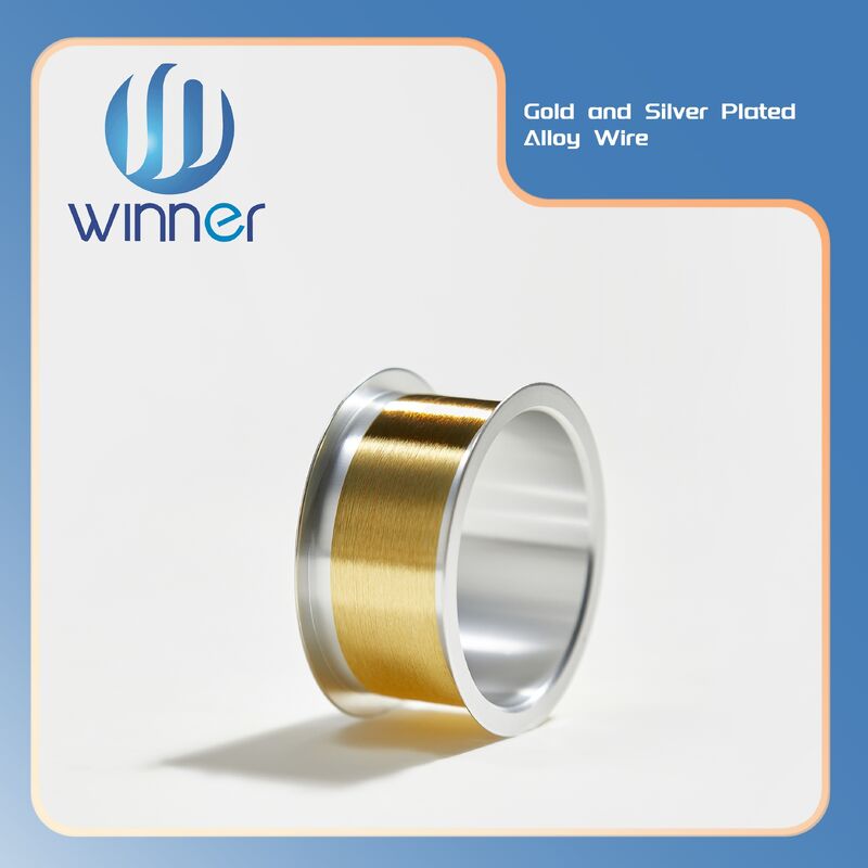 Super Fine Gold Plated Ag Wire Low Contact Resistance RF Semiconductor Αισθητήρα