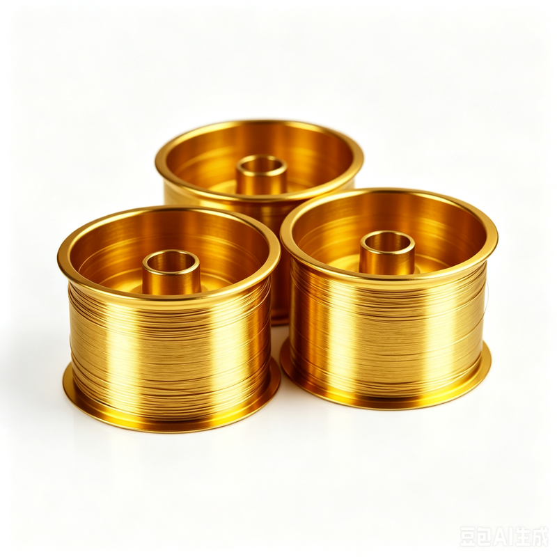 Προσαρμοσμένη επιμετάλλωση 0,01mm Ultra Fine Wire BeCu Gold Platable αισθητήρας RF Εσωτερική καλωδίωση ακριβείας